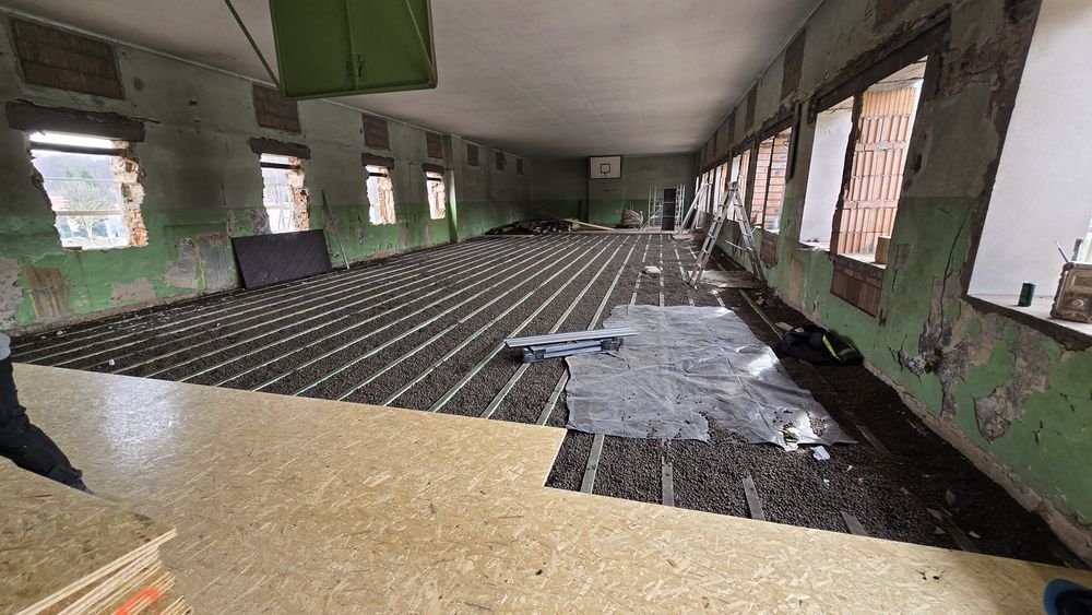 Posadzki cementowe z mixokreta styrobeton chudziak jastrych