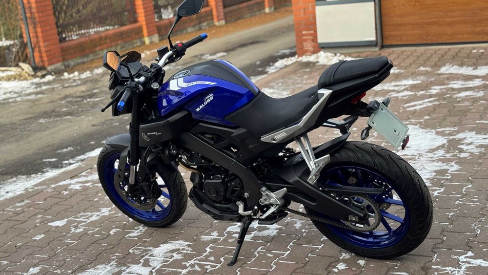 Yamaha MT125 niski przebieg WYDECH ARROW 2017r ORYGINAŁ bezwypadkowy