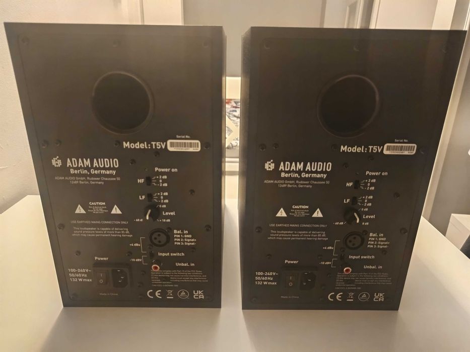 Okazja! Jak nowe monitory studyjne Adam Audio T5V