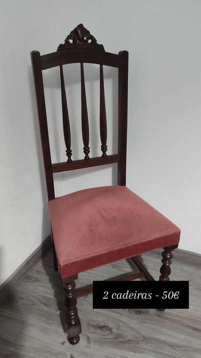 Conjunto de duas cadeiras