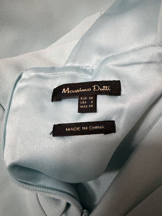 Macacão Massimo Dutti azul claro