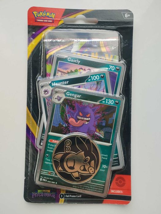 Pokémon TCG Mega Evolution Pitch Black Блістер Gengar