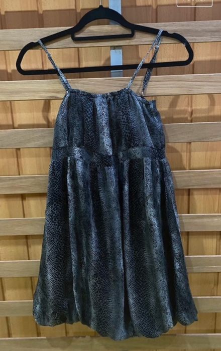 Vestido cinzento tamanho 36