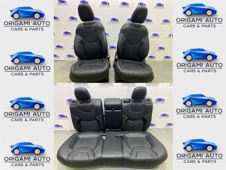 Сидіння салон шкіра підігрів jeep cherokee kl Джип черокі кл 2019+