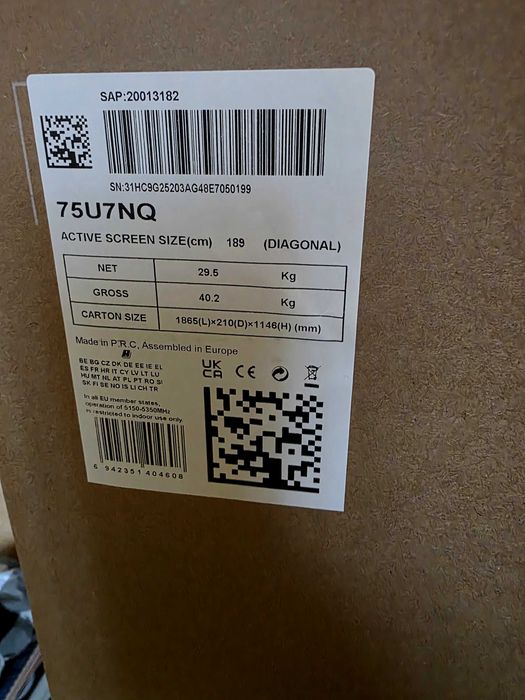 Telewizor Hisense 75U7NQ i LG 75QNED86A6A