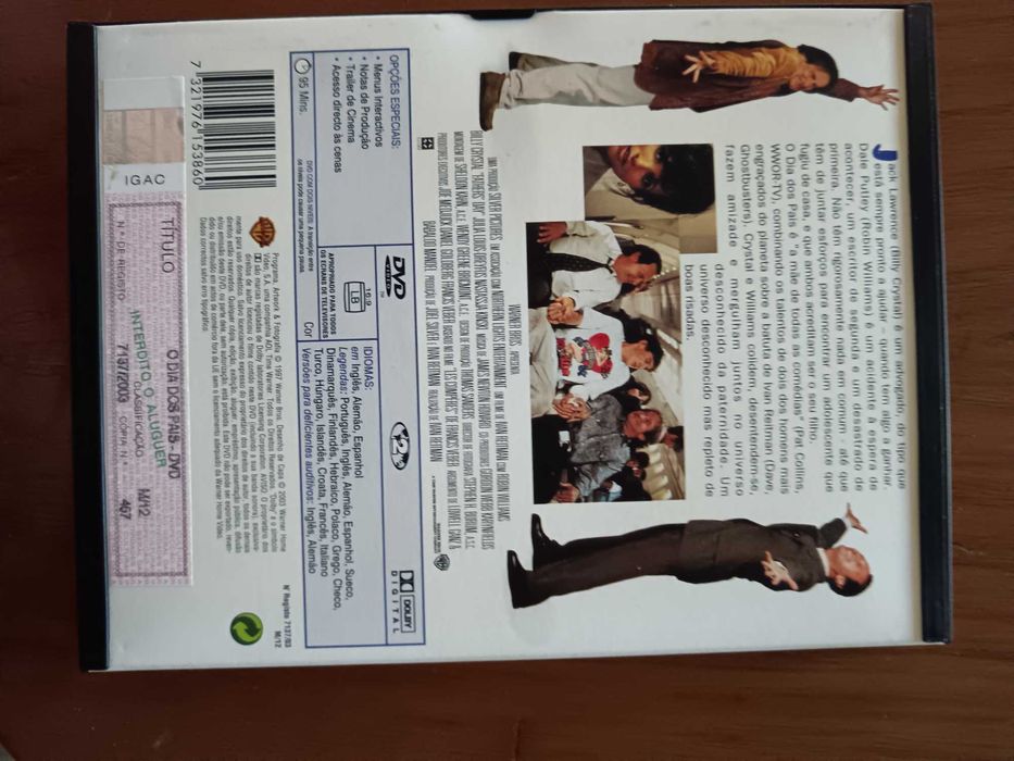filme dvd original  - o dia dos pais