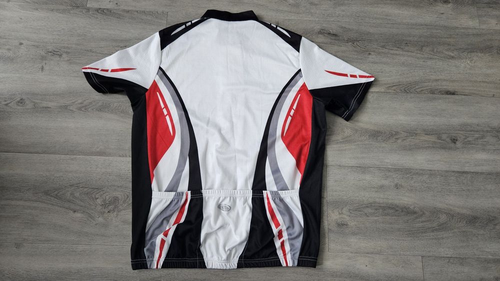 Koszulka rowerowa #2 biała XL