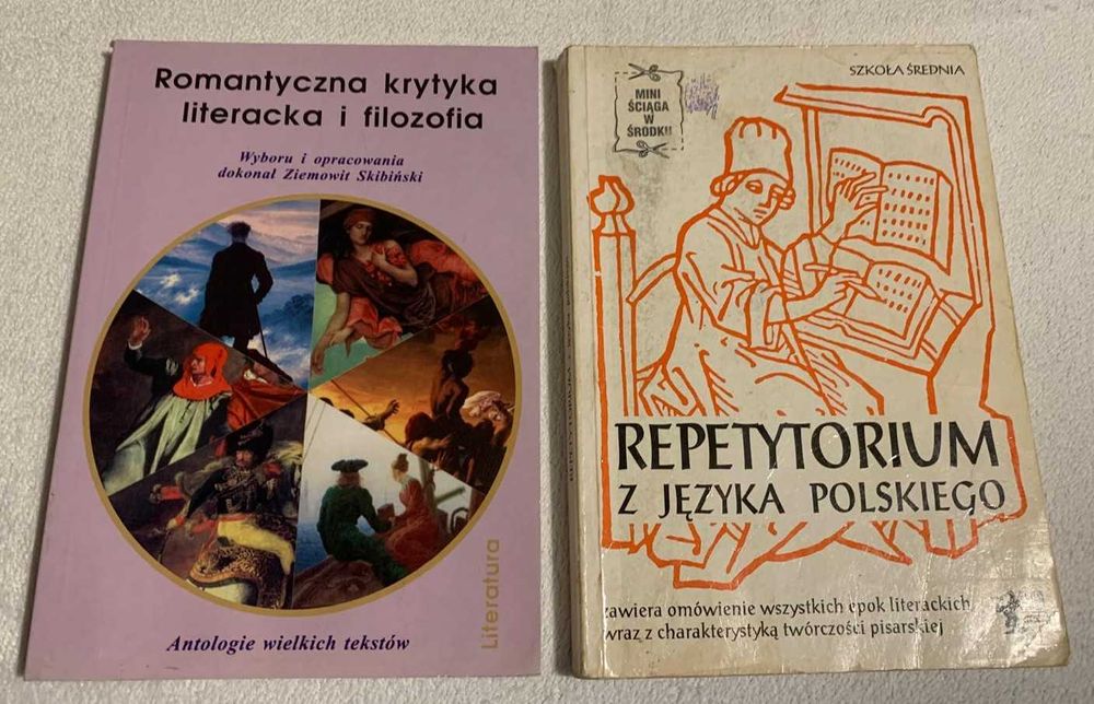 Szkoła średnia - materiały do nauki języka polskiego