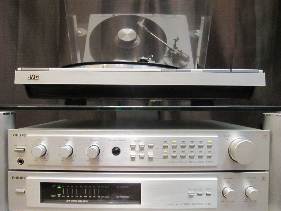 PHILIPS F-610 HI-FI – ЕЛІТАРНА Аудіостема «Pearl Philips» Super Class AB