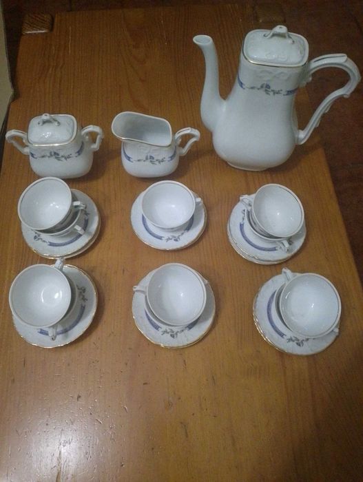 Serviço vista alegre 125 peças (jantar, chá, café)