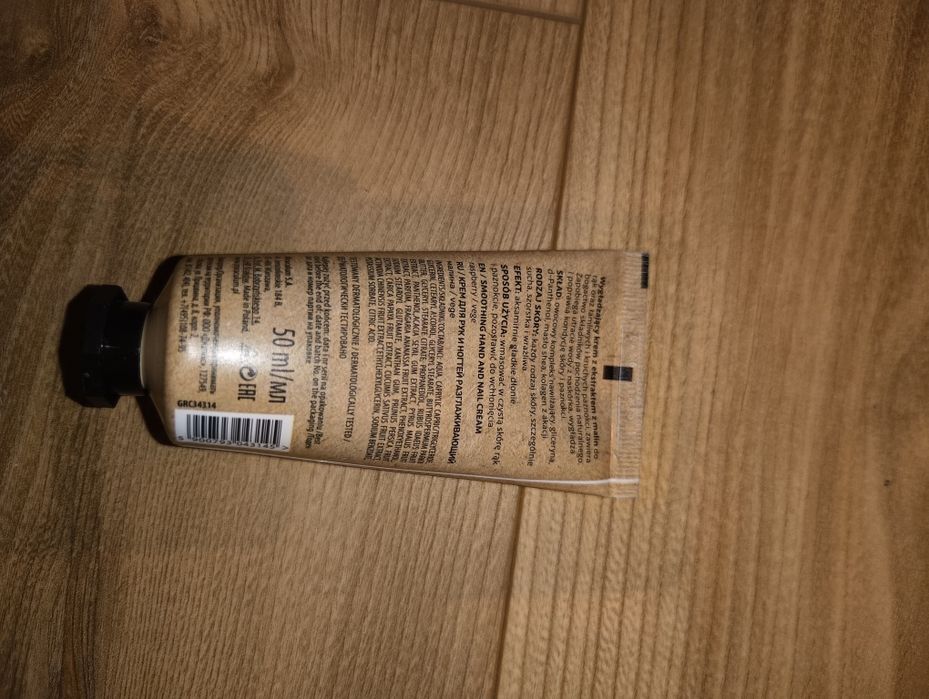 Malinowy krem do rąk Gracja Bio