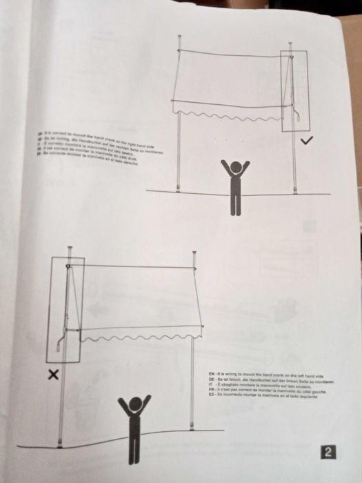 Toldo Ajustável 268€. Oportunidade