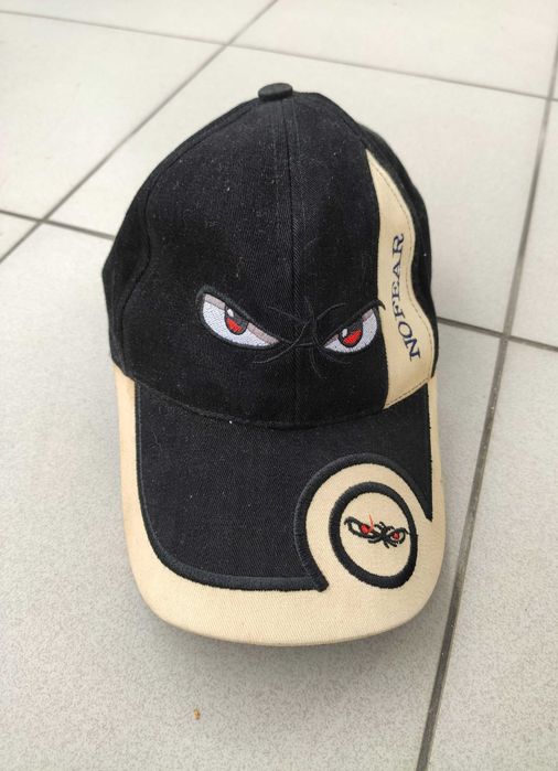 Vintage czapka No Fear z daszkiem kaszkiet unisex