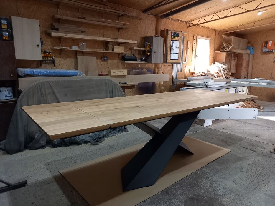 Stół dębowy loftowy,