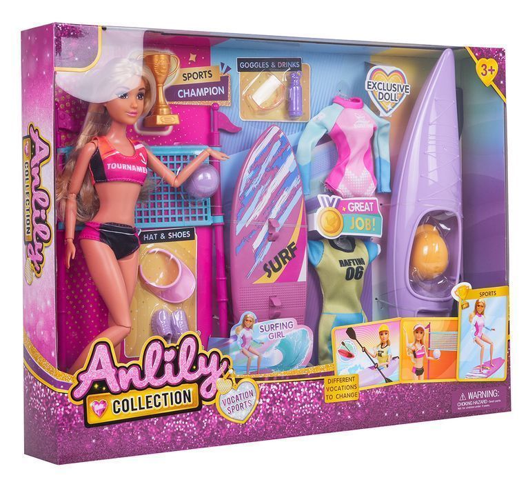 Lalka Olga Na Wakacjach + Akcesoria