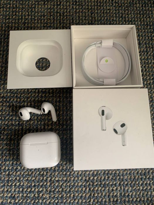 Наушники Airpods 3, новые, открытая коробка