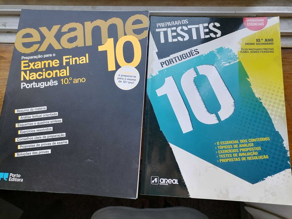 Exercícios de Português 10º ano - Preparar os testes