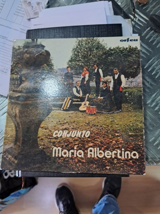 Discos vinil conjunto tipico maria albertina