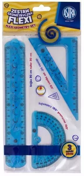 Zestaw geometryczny Flexi 3 elementy. Astra
