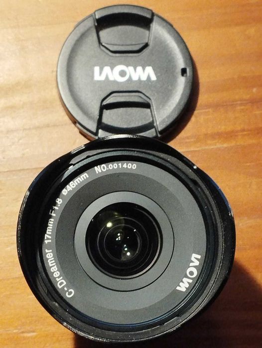 Objectiva LAOWA 17mm f1.8 para M4/3