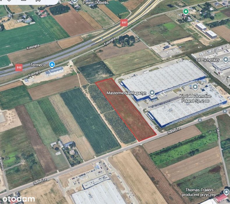 Inwestyc. Usł/ Mag/ Prod. 100% Obok Schenker W Strefie Aktywności Gosp