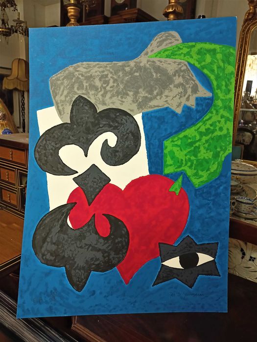 Serigrafia José de Guimarães 9