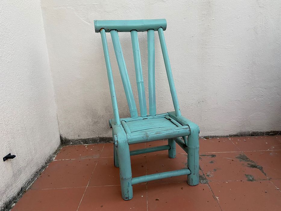 Cadeira chinesa bambú