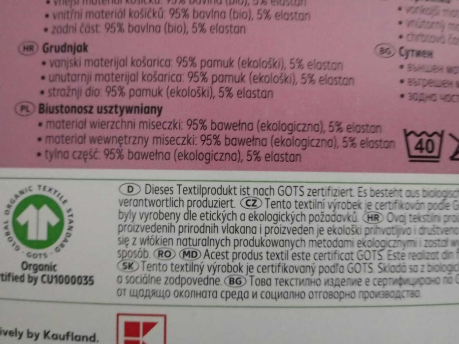 Biustonosz dwupak 80C