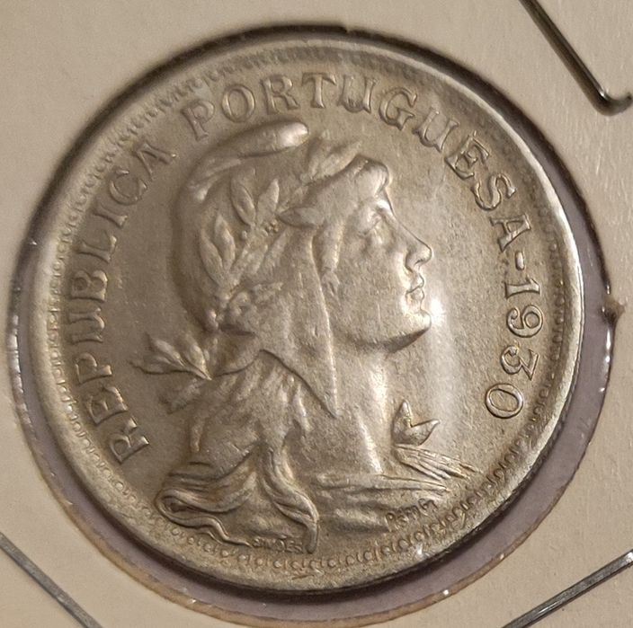 Moedas república 50 centavos 
50 centavos
10 escudos 1954 - 12,50