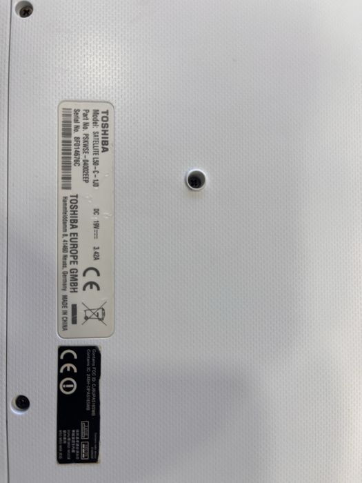 Portátil Toshiba