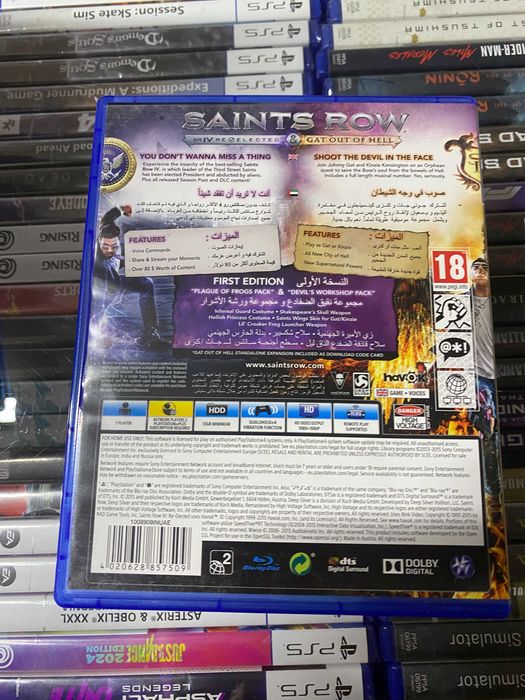 Saints Row IV: Re-Elected & Gat Out Of Hell [PS4] First Edition PL