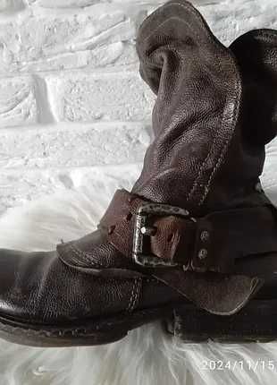 A.s.98 airstep італійські коричневі шкіряні черевики