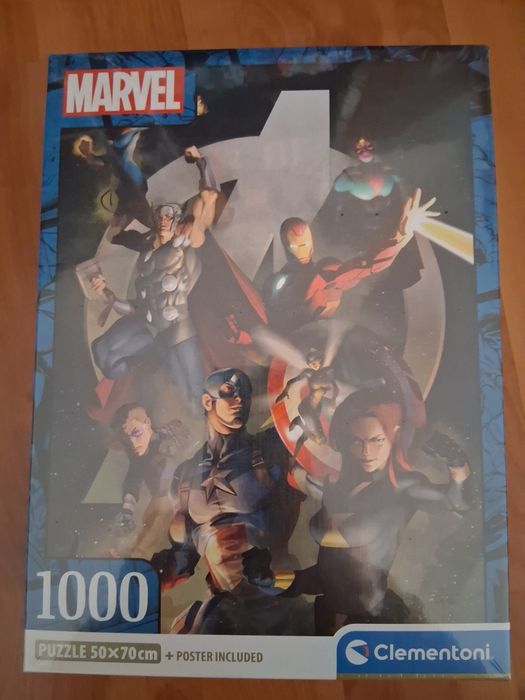 Puzzle 1000 peças Marvel
