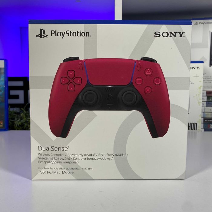 Геймпад Sony PlayStation 5 DualSense Cosmic Red Червоний PS5 Новий