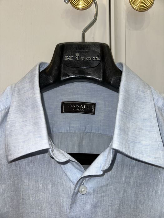 Льняная рубашка Canali