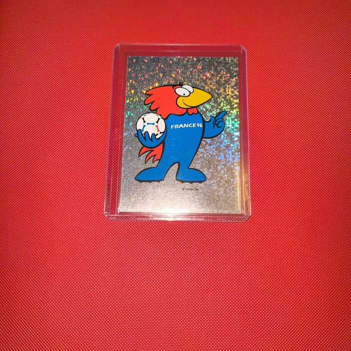 Carta Mascote Mundial França 98 Panini