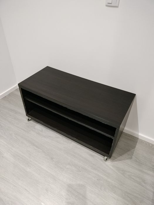 Móvel TV IKEA castanho-preto