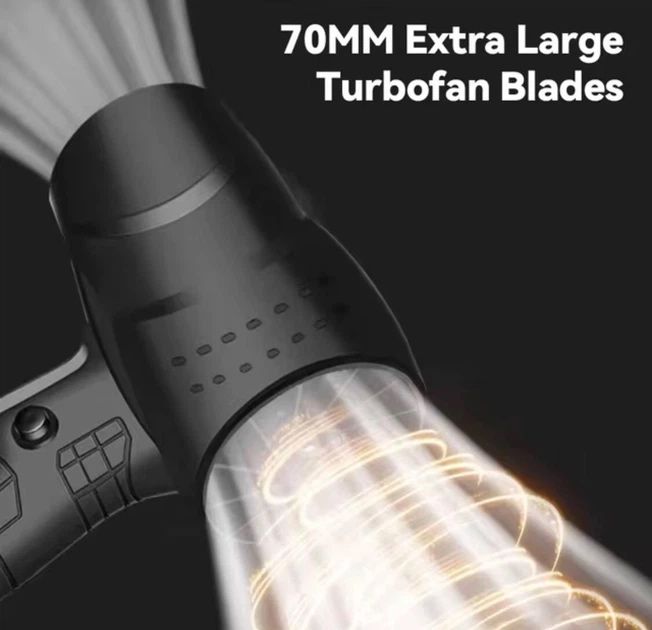 турбовентилятор воздуходув Повітродувка автомобільний фен