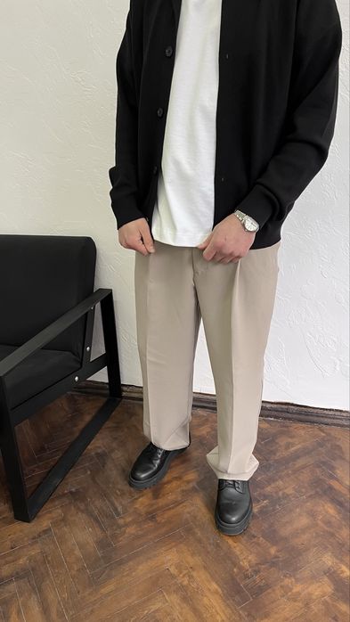 NEW ORIGINAL ! Чоловічі брюки Pull&Bear Baggy зі стрілками