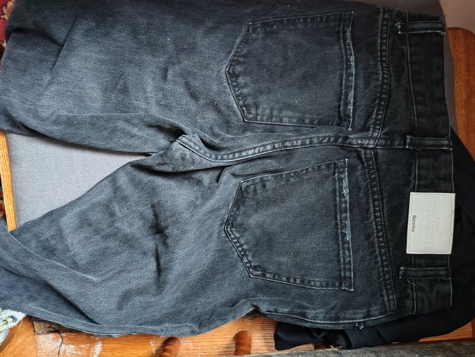 Джинсы черные размер 42
