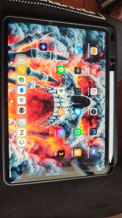 Xiaomi tab 7 com capa proteção e focus pen