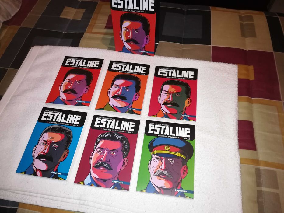 estaline - a corte do czar vermelho (simon montefiore) coleção 6 vol