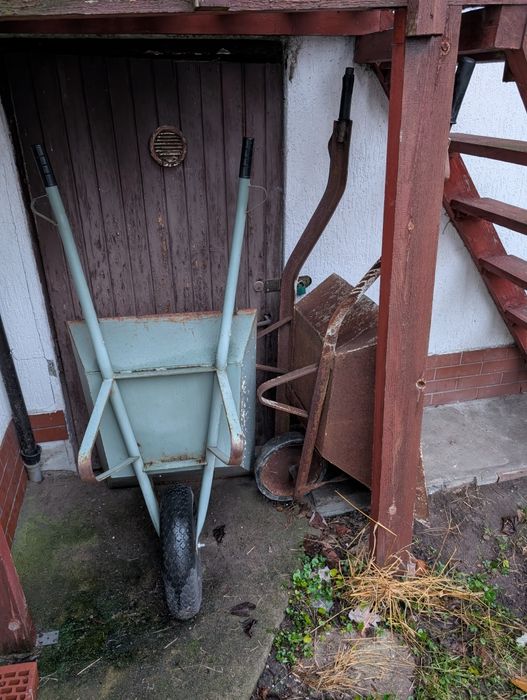 Taczka budowlana ogrodowa