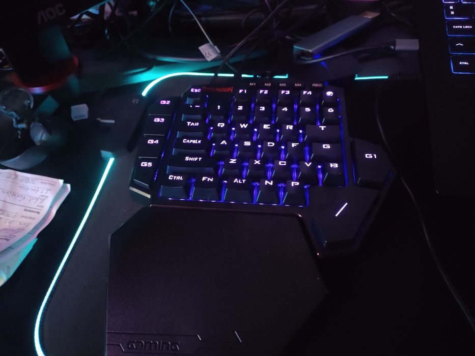 Vendo Rato e Teclado Mecânico Redragon