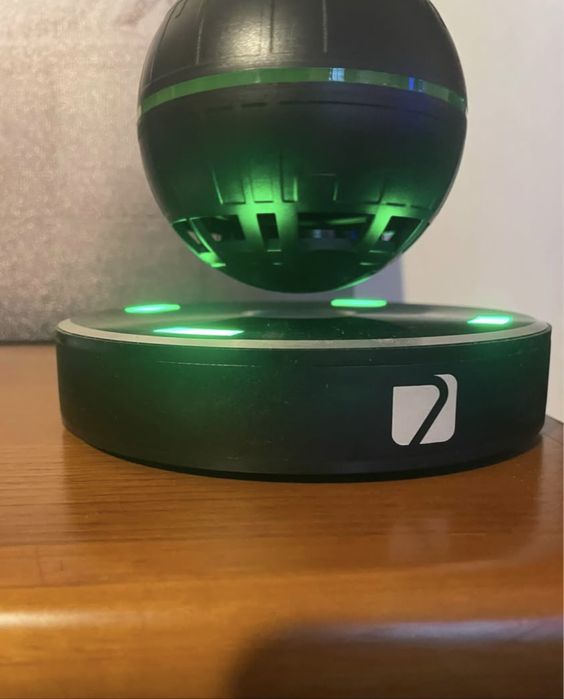 Coluna Bluetooth com Levitação Magnética e LED