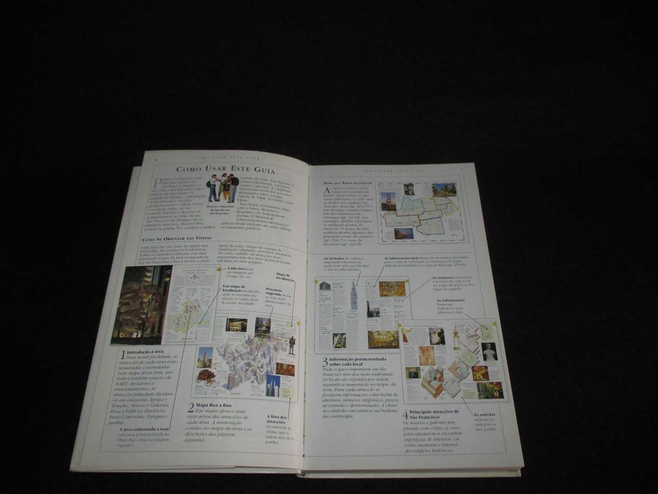 Livro São Francisco e Norte da Califórnia Guia American Express