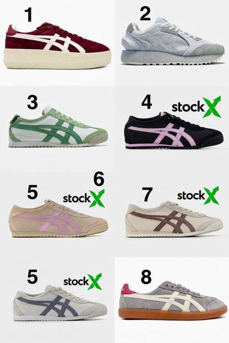 ВСІ КОЛЬОРИ‼️Кросівки жіночі Asics Onitsuka Tiger Tokuten Mexico TIGRUN