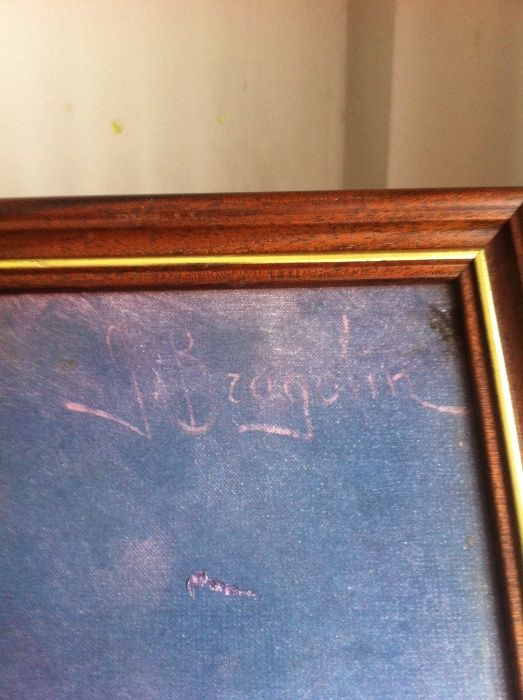 Quadros dos pintores Campoy e Bragolin e Picasso