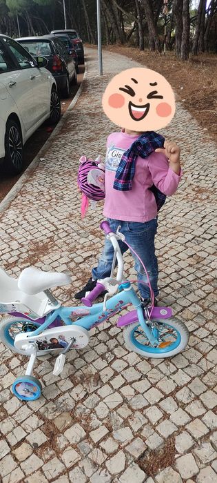 Bicicleta criança Frozen, Disney