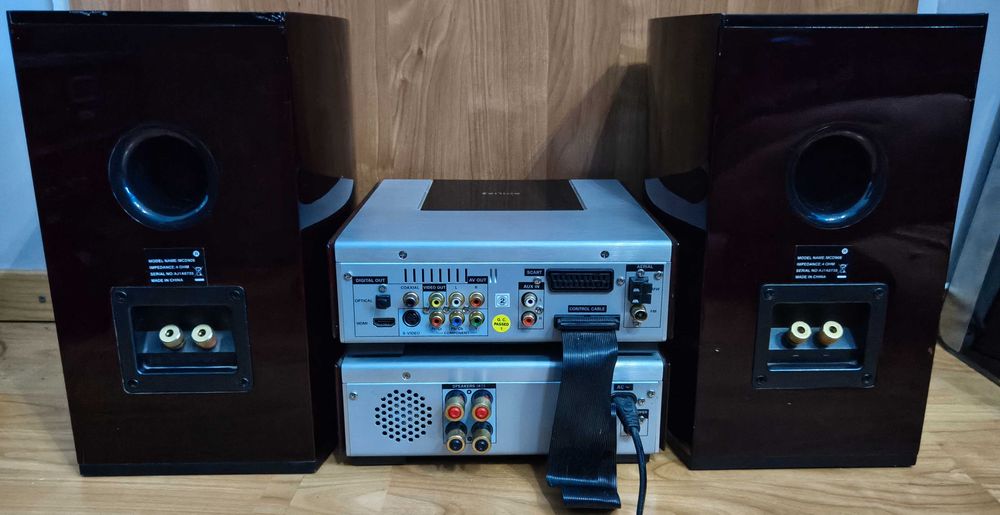 Philips MCD-908 piękna wieża lampowa